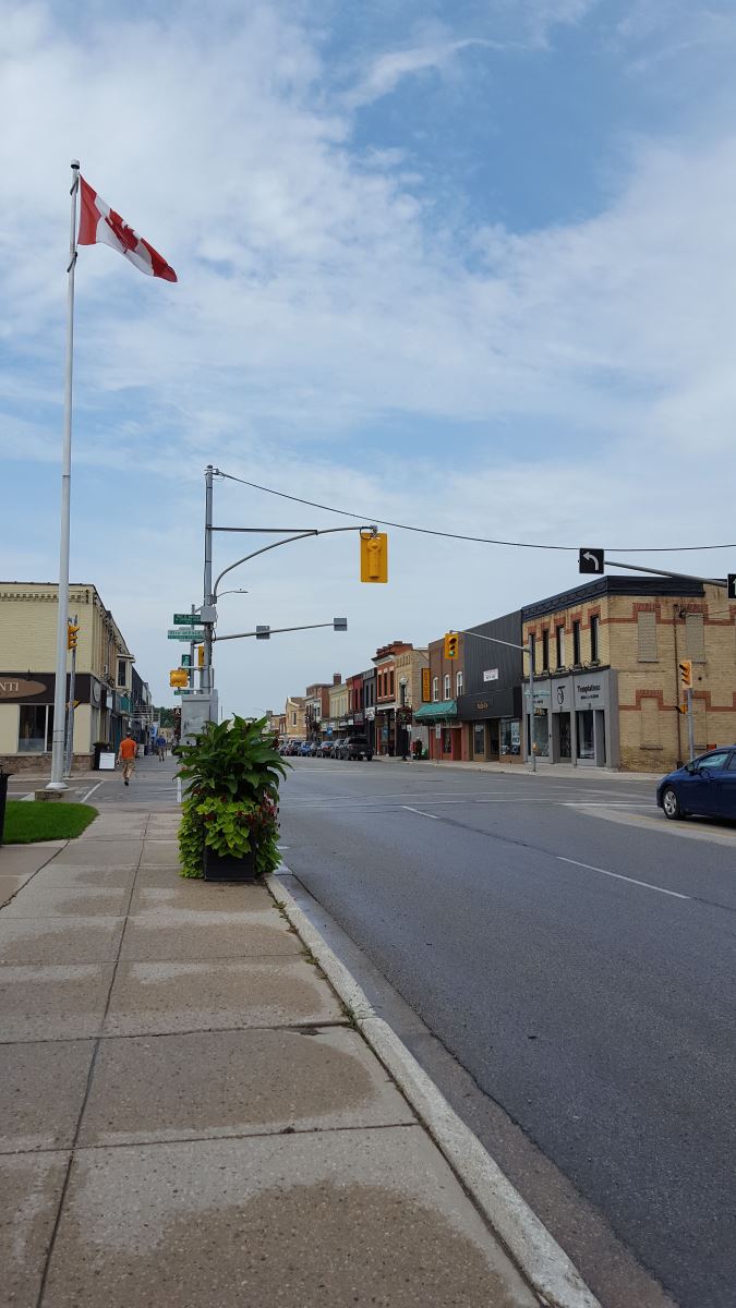 Hanover Ontario - Canada Flag